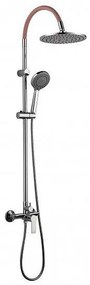 Душ система със смесител, пита, слушалка и шлаух ICT 6544PINK, Inter Ceramic