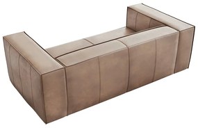 Светлокафяв кожен диван 212 cm Madame - Windsor &amp; Co Sofas