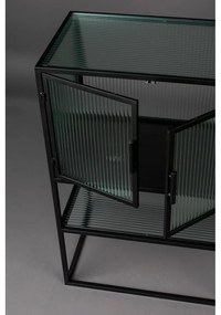 Черен метален шкаф 60x90 cm Boli - Dutchbone