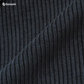 Черен/антрацит разтегателен диван от велур 244 cm Base – Karup Design