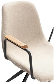 Бежови трапезни столове в комплект от 2 бр. Tali – Marckeric