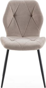 Бежови трапезни столове в комплект от 4 броя Luna - Marckeric