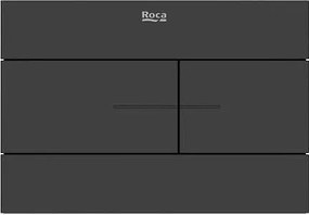 Бутон PS2 за DUPLO WC S, двоен, черен мат