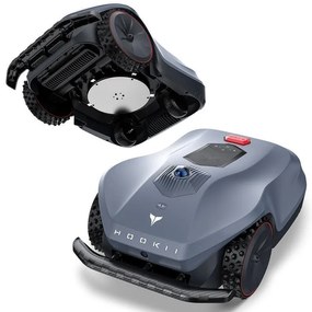 Косачка-робот HOOKII Neomow X Pro, 6000 м2, 4 режима, Работа без ограничителен кабел или антени, 60 dB, Wi-Fi, 4G, Bluetooth, Автономия 180 минути, Сив
