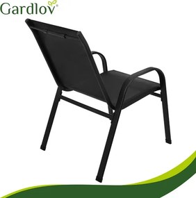 Балконски комплект мебели Gardlov маса с 2 стола за тераса и градина