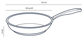 Тиган от неръждаема стомана, ø 20 cm Flavoria - Kela