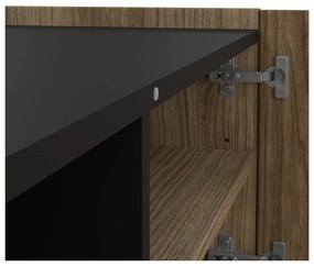 Кафява маса за телевизор от дъбов декор 147x54x41 cm Bergen – Tvilum