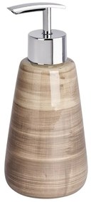 Пясъчнокафяв дозатор за сапун Pottery - Wenko