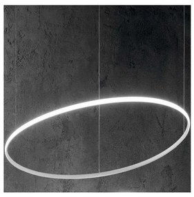 Ideal Lux - LED Пендел HULAHOOP LED/46W/230V 3000K Ø 100 см бял