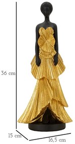 Статуя от полиресин (височина 33 cm) Fashion Woman – Mauro Ferretti