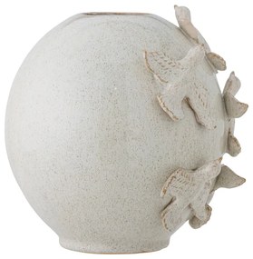 Кремава глинена ваза (височина 25 cm) Abira – Bloomingville