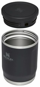 Tepmoc Stanley The Adventure 530 ml Черен Неръждаема стомана