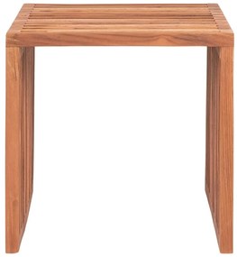 Странична маса от тиково дърво 40x40 cm Pego - House Nordic