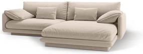Бежов ъглов диван (десен ъгъл) Torino – Micadoni Home