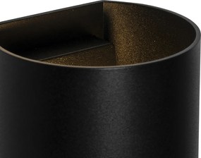 Интелигентна стенна лампа черна с Wi-Fi G9 - Sabbio