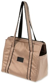 Чанта за транспортиране за куче в златист цвят Dog Fantasy Platinum – Plaček Pet Products