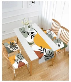 Комплект възгалвници за сядане и тишлайфер 5 бр. Illustrated Autumn – Mila Home