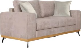 Двуместен диван Dysine-Бежово тъмно