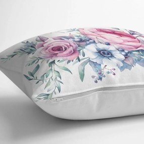Калъфка за възглавница от памучна смес Liandnse Special Design Flower, 45 x 45 cm - Minimalist Cushion Covers