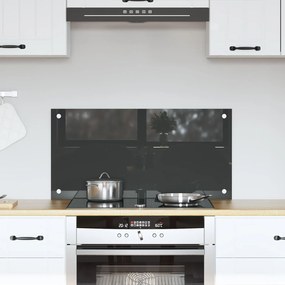 Sonata H Кухненски плоскости Тъмен сив 80x40x0,6 см Закалено стъкло