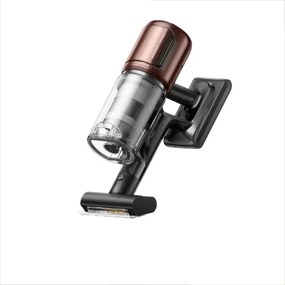 Вертикална прахосмукачка Dreame Essential V30 VVV21A, 880W, 30000 Pa, 90 мин, 0.6 л, HEPA H14, OmniX™ 2.0, Разпознаване на замърсявания, Сгъваема, Черен/бронз
