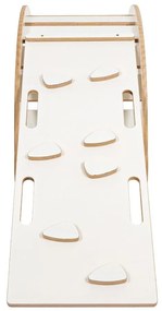 Бяла катерушка от масивен бор 39x75x38 cm Montessori – Meowbaby