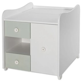 LORELLI Classic Трансформиращо се легло-люлка 190/72 см. MINI MAX БЯЛО/MILKY GREEN