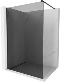 Mexen Kioto стена за душ Walk-in 80 x 200 см, графит 8 мм, черна - 800-080-101-70-40
