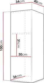 Висяща колона Waldi Riflo Slim-Mauro