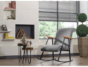 Сив фотьойл Yoka - Artie