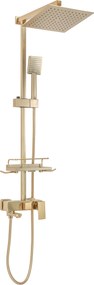 Комплект за душ REA JACK BRUSHED GOLD