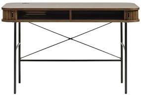 Работна маса от дъб 60x120 cm Nola - Unique Furniture