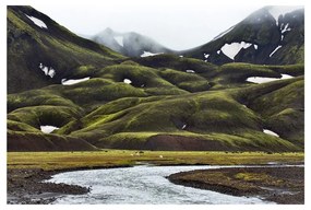 Стъклена картина 120x80 cm Fjallabak – Styler