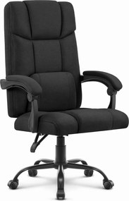 Ергономичен офис стол CABRO C505 до 150 кг черен