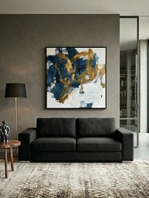 Диван Fantasy триместен-Black-230f 90b cm