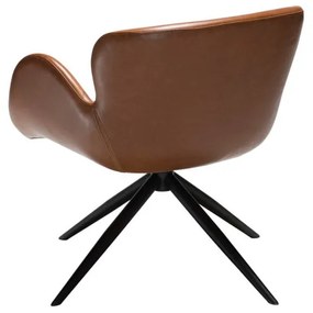 Светлокафяв фотьойл от изкуствена кожа Gaia - DAN-FORM Denmark