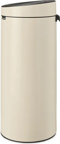 Кош за боклук Brabantia Touch Bin New 1005544, 30 л, Безшумно и плавно затваряне, Бежов
