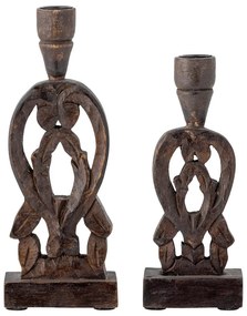 Дървени свещници в комплект от 2 Bernie - Bloomingville