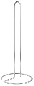 Стоманена стойка за кухненска хартия в блестящо сребрист цвят ø 14 cm Luxy – Metaltex