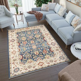Син винтидж килим в ориенталски стил Ширина: 120 см | Дължина: 170 см