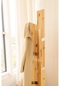 Стойка за връхни дрехи от масивен бор в естествен цвят 60x186 cm Keeper – Karup Design