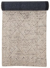 Кремава пътека със смес от памук 75x245 cm Saxo – Bloomingville