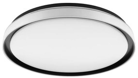 Черно LED осветително тяло за таван SELUCI – EGLO