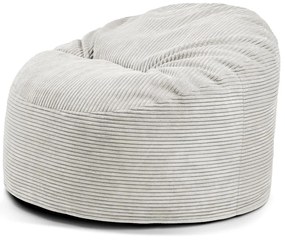 Кремав детски пуф от рипсено кадифе Om 85 – SLOWDOWN