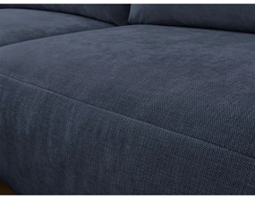 Тъмносин ъглов диван Aden – Bobochic Paris