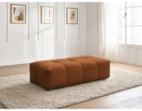 Теракотена шенилова табуретка Everest – Bobochic Paris