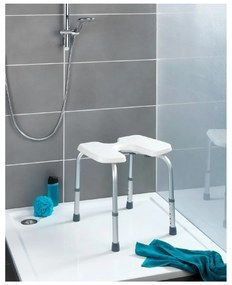 Табуретка за душ Хигиенична табуретка Бяла, 53 x 46 cm Secura - Wenko