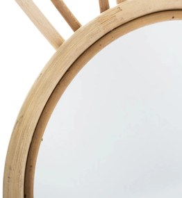 Детско огледало atmosphera Rabbit, Ратан, 37x24 cm