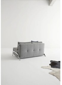 Сив разтегателен диван Chrome Twist Granite, 100 x 154 cm Cubed - Innovation