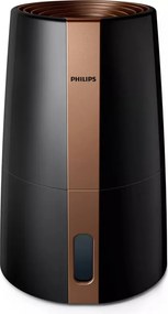 Овлажнител за въздух Philips HU3918/10, До 45 м2, 300 мл/ч, 3 л, 3 степени, Nanocloud, LED дисплей, Нощен режим, Черен
